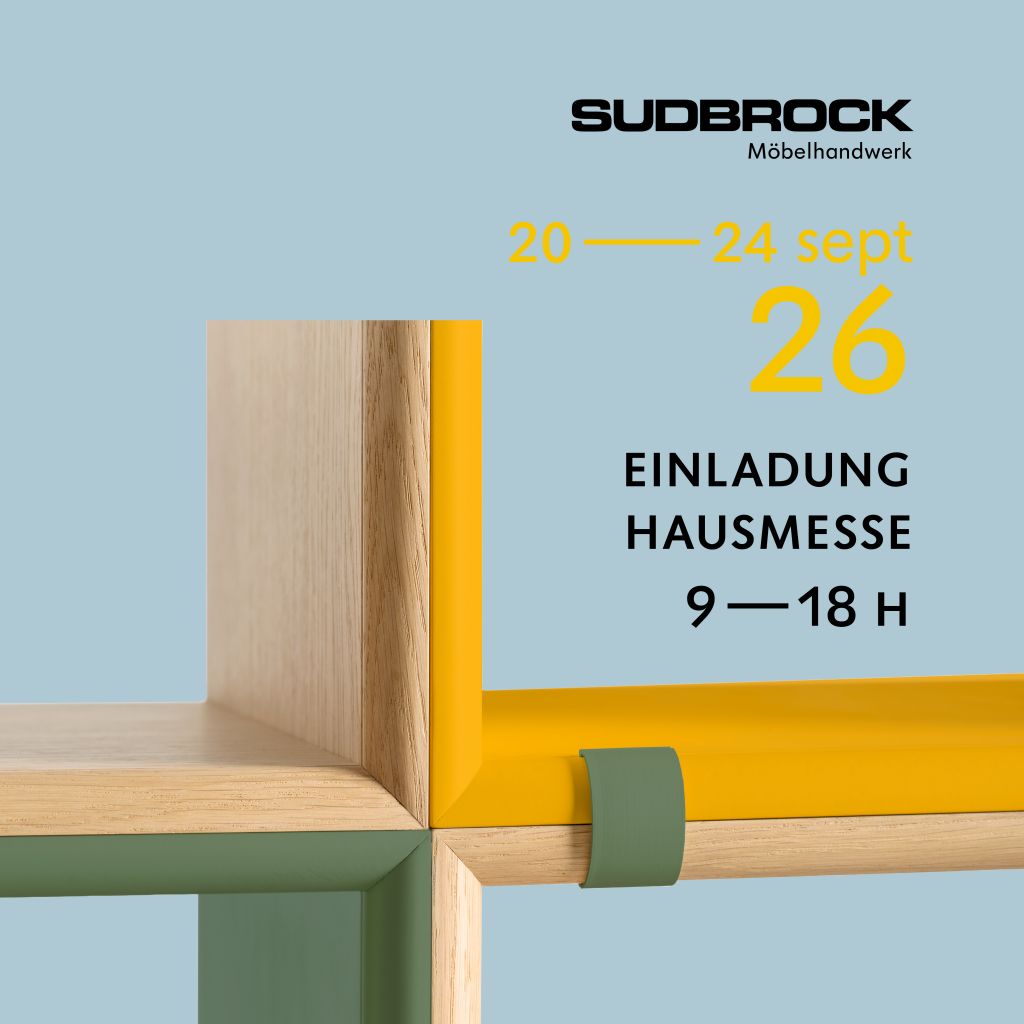 EINLADUNG: SUDBROCK HAUSMESSE | 20 - 24 SEPT 2026